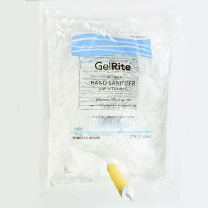 Picture of Hand Sanitizer GelRite® 800 mL Ethyl Alcohol Gel Dispenser Refill Bag00100BB