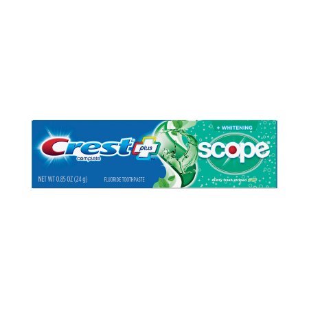 Picture of Toothpaste Crest® Complete Whitening Plus Scope Minty Fresh Flavor 0.85 oz. Tube10037000401626
