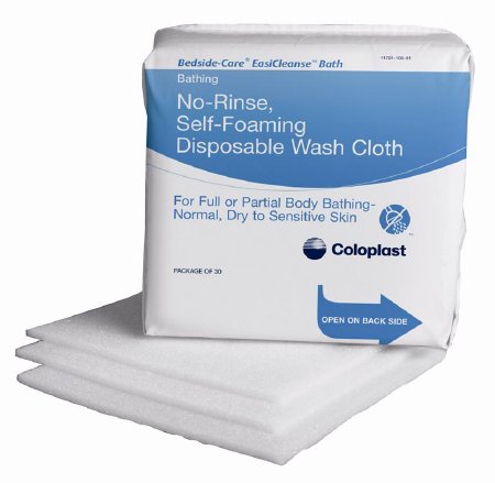 Picture of Rinse-Free Bath Wipe Bedside-Care® EasiCleanse™ Soft Pack Sodium Cocoyl Isethionate / Panthenol Unscented 5 Count7056