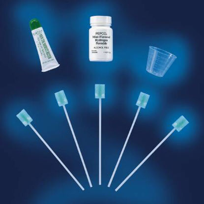 Picture of Oral Swabstick Ready Care® Dentaswab® Foam Tip Dentifrice12245