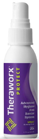 Picture of Rinse-Free Cleanser Theraworx® Protect Advanced Hygiene and Barrier System Liquid 1.7 oz. Pump Bottle Lavender ScentHXS-02Z