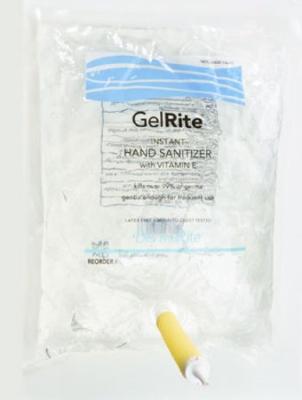 Picture of Hand Sanitizer GelRite® 1,000 mL Ethyl Alcohol Gel Dispenser Refill Bag00110BB