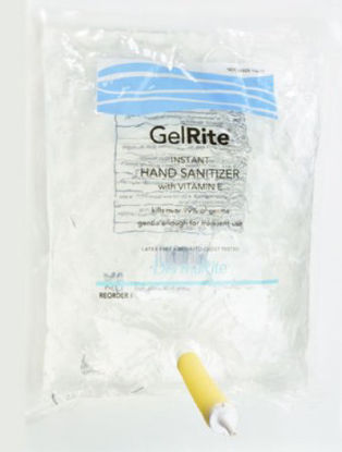 Picture of Hand Sanitizer GelRite® 1,000 mL Ethyl Alcohol Gel Dispenser Refill Bag00110BB