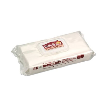 Picture of Personal Wipe Tranquility® Soft Pack Aloe / Vitamin E / Chamomile Unscented 50 Count3121