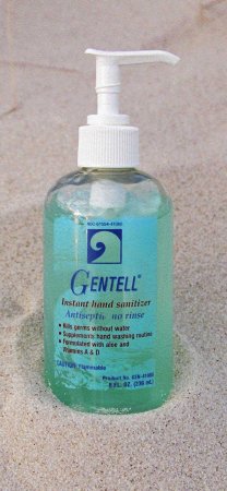 Picture of Hand Sanitizer with Aloe Gentell® 8 oz. Ethyl Alcohol Gel Pump BottleGEN-41080C