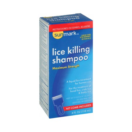 Picture of Lice Shampoo sunmark® 4 oz. Bottle Scented49348044334
