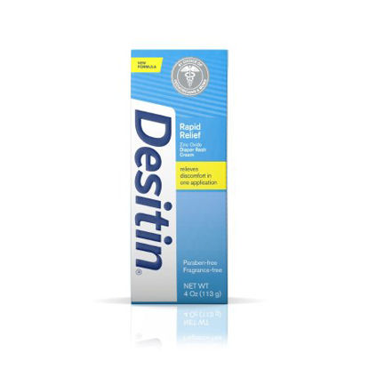 Picture of Diaper Rash Treatment Desitin® Rapid Relief 4 oz. Tube Scented Cream10074300003013