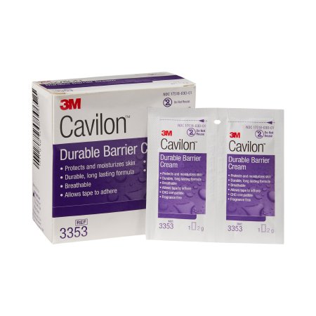 Picture of Skin Protectant 3M™ Cavilon™ 2 Gram Individual Packet Unscented Cream CHG Compatible3353