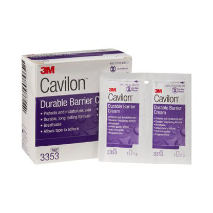 Picture of Skin Protectant 3M™ Cavilon™ 2 Gram Individual Packet Unscented Cream CHG Compatible3353