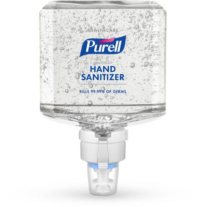 Picture of Hand Sanitizer Purell® Healthcare Advanced 1,200 mL Ethyl Alcohol Gel Dispenser Refill Bottle7763-02