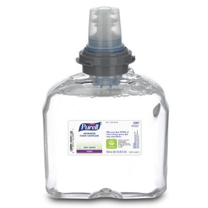 Picture of Hand Sanitizer Purell® Advanced 1,200 mL Ethyl Alcohol Foaming Dispenser Refill Bottle5391-02