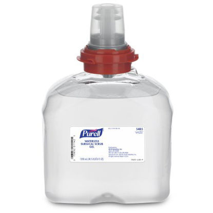 Picture of Waterless Surgical Scrub Purell® 1200 mL Dispenser Refill Bottle 70% Strength Ethyl Alcohol NonSterile5485-04