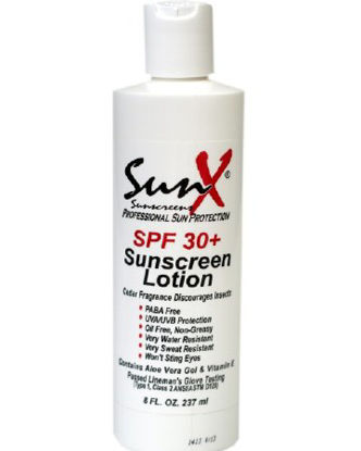Picture of Sunscreen SunX® SPF 30+ SPF 30 Bottle Lotion 8 oz.71668