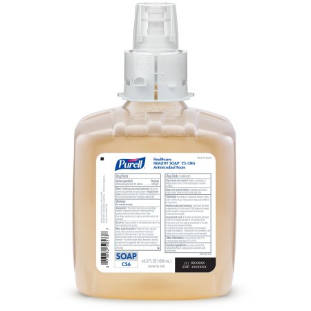 Picture of Antimicrobial Soap Purell® Healthy Soap™ Foaming 1,200 mL Dispenser Refill Bottle Unscented6581-02