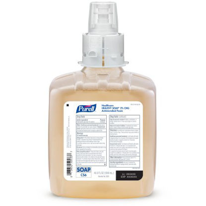 Picture of Antimicrobial Soap Purell® Healthy Soap™ Foaming 1,200 mL Dispenser Refill Bottle Unscented6581-02