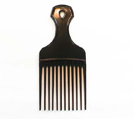 Picture of Hair Pick Cardinal Medium Black Polypropylene4275DP BLACK