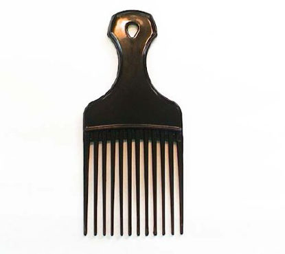 Picture of Hair Pick Cardinal Medium Black Polypropylene4275DP BLACK