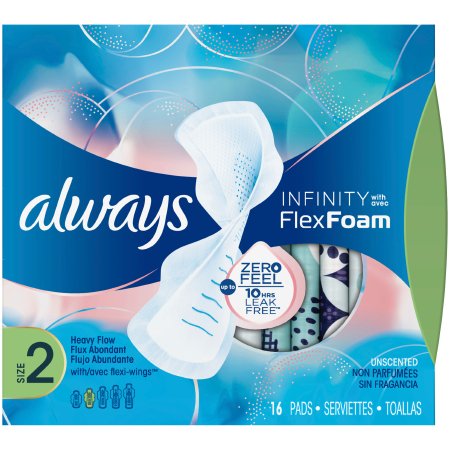 Picture of Feminine Pad Always® Infinity with Flex Foam Maxi with Wings Super Absorbency03700011714
