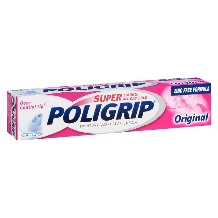 Picture of Denture Adhesive Super Poligrip® Original Cream 2.4 oz.31015805455