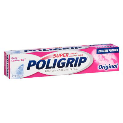 Picture of Denture Adhesive Super Poligrip® Original Cream 2.4 oz.31015805455