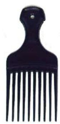 Picture of Hair Pick Dawn Mist® 2-1/4 Inch Black Plastic567
