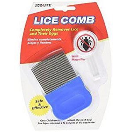 Picture of Lice Comb Acu-Life Silver Metal07957300919