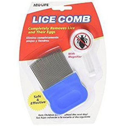 Picture of Lice Comb Acu-Life Silver Metal07957300919