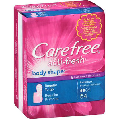 Picture of Panty Liner Carefree® actifresh® Regular Absorbency07830006994