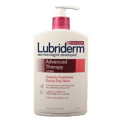 Picture of Hand and Body Moisturizer Lubriderm® Advanced Therapy 16 oz. Pump Bottle Scented Lotion05280048234