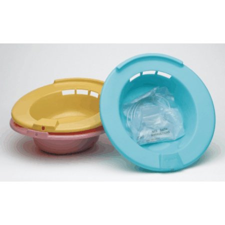 Picture of Sitz Bath Round Turquoise Polypropylene 2000 mL Bag Graduated, 500 mL Increments up to 2000 mLH990-07