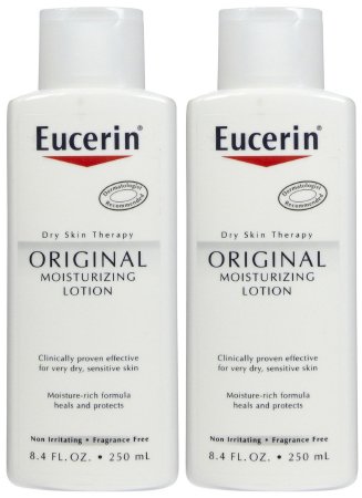 Picture of Hand and Body Moisturizer Eucerin® Original 16.9 oz. Pump Bottle Unscented Lotion072140110208