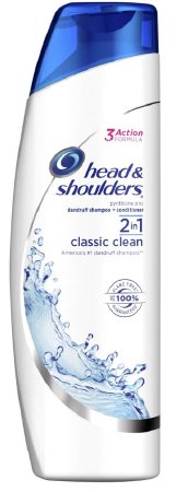 Picture of Dandruff Shampoo Head & Shoulders® Classic Clean 13.5 oz. Flip Top Bottle Scented00037000913559