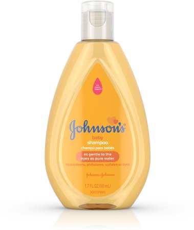 Picture of Baby Shampoo Johnson's® no more tears® 1.7 oz. Flip Top Bottle Scented10381371025616