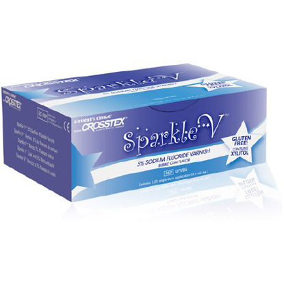 Picture of Sparkle V™ Fluoride Treatment 0.4 mL X 120 per Box Bubblegum FlavorUFVBG