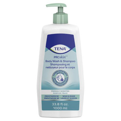 Picture of Shampoo and Body Wash TENA® ProSkin™ 33.8 oz. Pump Bottle Unscented64343