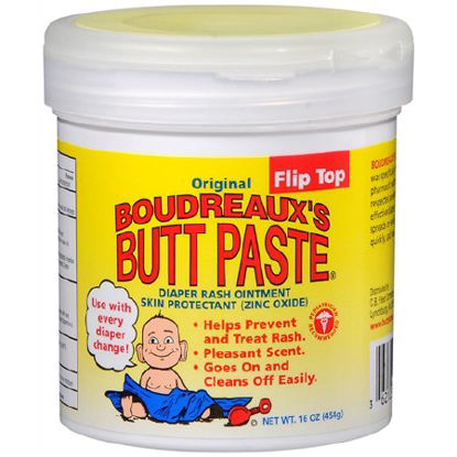 Picture of Diaper Rash Treatment Boudreaux's Butt Paste® 16 oz. Jar Scented Ointment62103033306