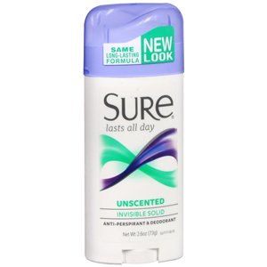 Picture of Antiperspirant / Deodorant Sure® Solid 2.6 oz. Unscented88348471717
