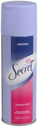 Picture of Antiperspirant / Deodorant Secret® Spray 2 oz. Powder Fresh Scent03700071109