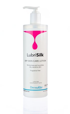 Picture of Hand and Body Moisturizer LubriSilk® 16 oz. Pump Bottle Unscented Lotion00166P