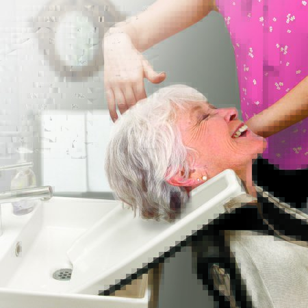 Picture of Shampoo Tray Jobar International 1-3/4 X 13 X 17-3/4 Inch WhiteJB4722