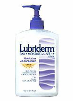 Picture of Hand and Body Moisturizer Lubriderm® 6 oz. Pump Bottle Unscented Lotion10052800488165