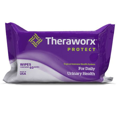 Picture of Personal Wipe Theraworx® Protect Soft Pack Lavender Scent 60 Count01-099-024