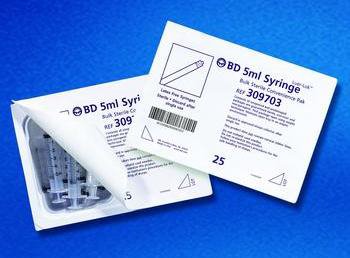 Picture of Pharmacy Tray BD™ 3 mL Convenience Tray Luer Slip Tip Without Safety309702