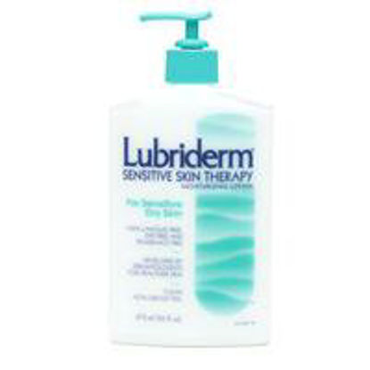 Picture of Hand and Body Moisturizer Lubriderm® Sensitive Skin 16 oz. Pump Bottle Unscented Lotion52800048316