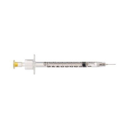 Picture of Insulin Syringe with Needle VanishPoint® 1 mL 30 Gauge 5/16 Inch Attached Needle Retractable Needle10271