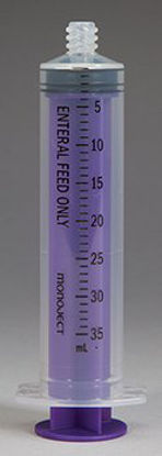 Picture of Enteral Feeding / Irrigation Syringe Monoject™ 35 mL Blister Pack Enfit Tip Without Safety435SE