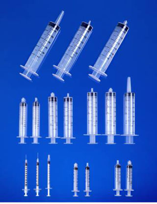 Picture of Syringe with Hypodermic Needle ExelInt® 12 mL 20 Gauge 1 Inch Detachable Needle Without Safety26254