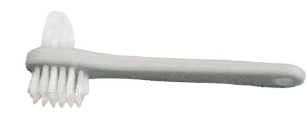 Picture of Denture Brush 2 Sided Bristle White3397
