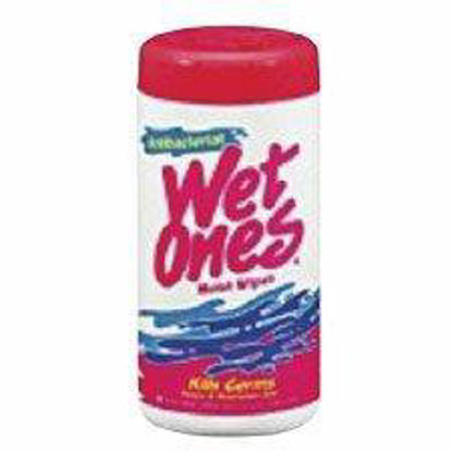Picture of Personal Wipe Wet Ones® Antibacterial Canister Benzethonium Chloride Fresh Scent 40 Count07682804703