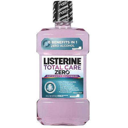 Picture of Mouthwash Listerine® Total Care Zero® 1 Liter Fresh Mint Flavor10312547306710